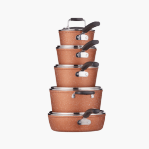 Non-Stick Copper Cookware Set