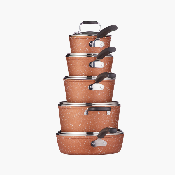 Non-Stick Copper Cookware Set